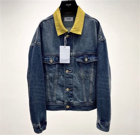 celine denim jacket|celine jean jacket.